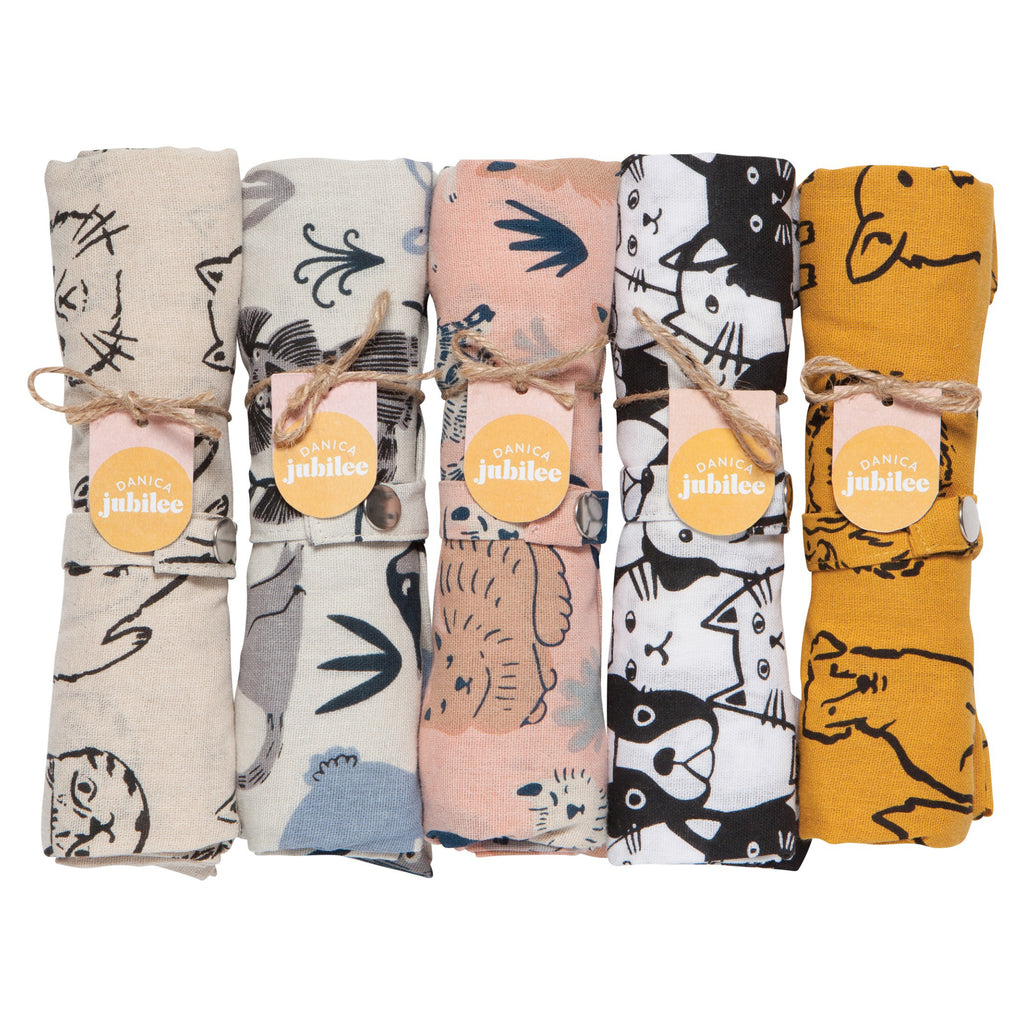 Cats  Dogs Grab Bag Shopping Tote