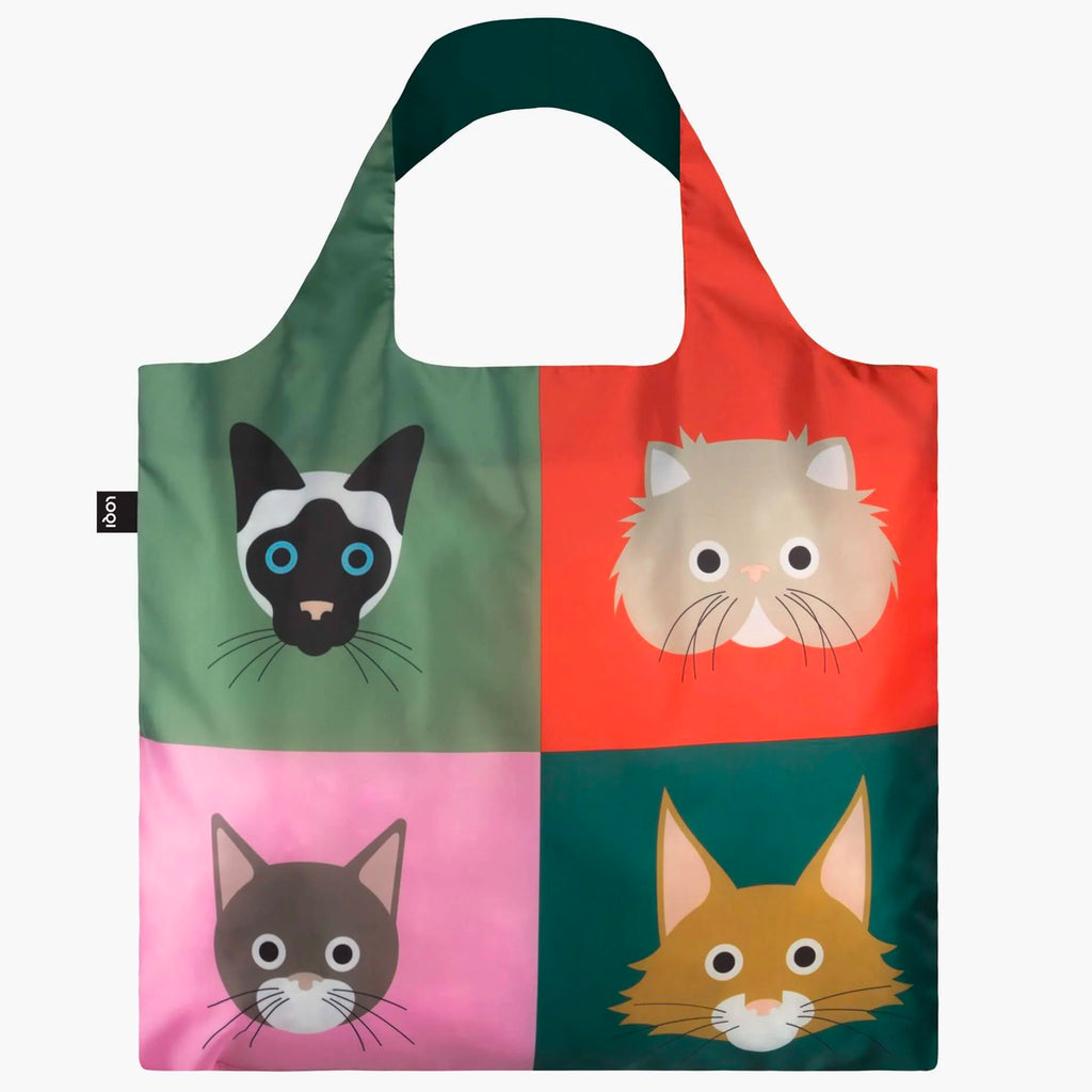 Cats Recycled Recycled Tote Bag.