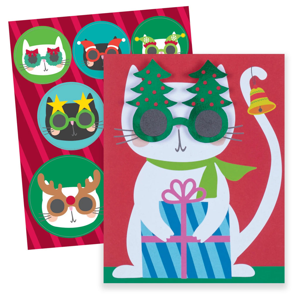 Catty For Christmas Boxed Holiday Cards