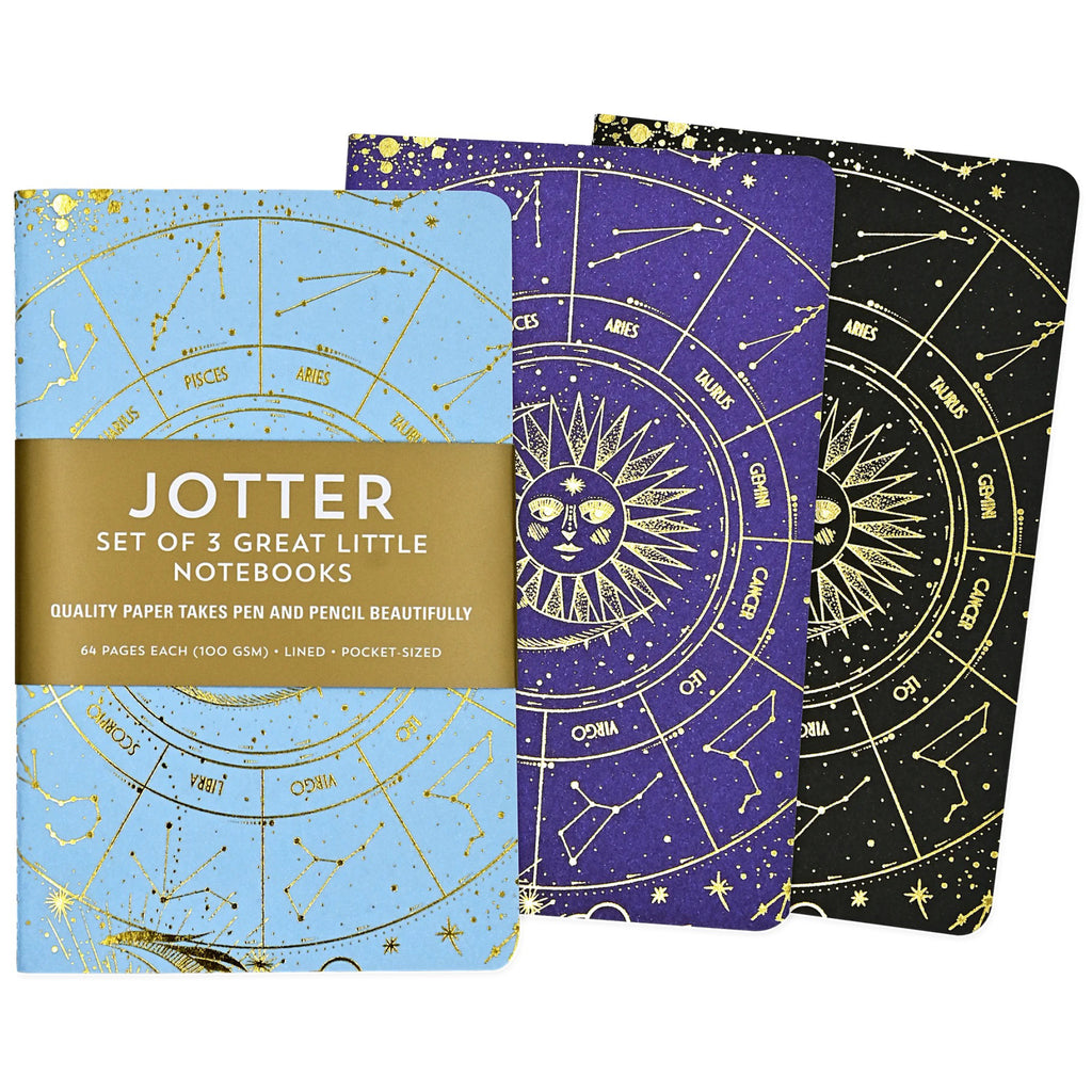Celestial Jotter Notebooks 3 Pack.