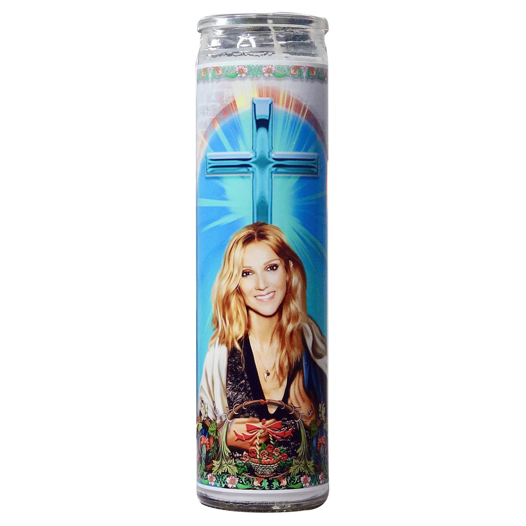 Celine Dion Celebrity Prayer Candle.