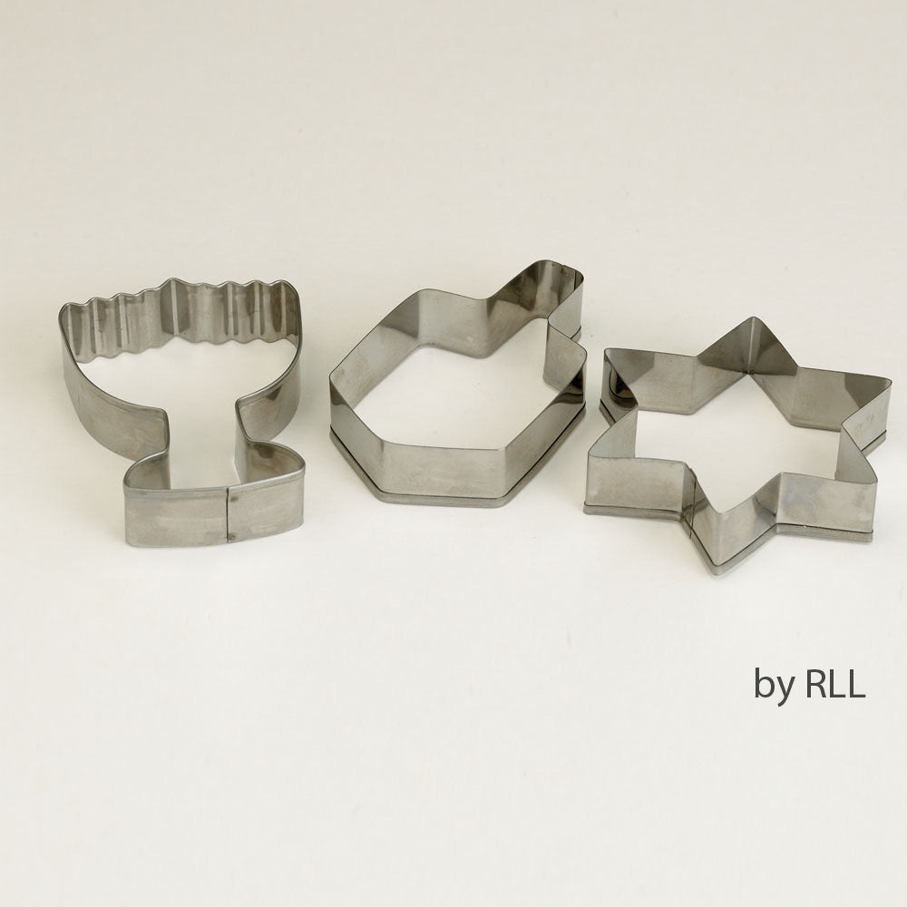 Chanukah Cookie Cutters Set of 3