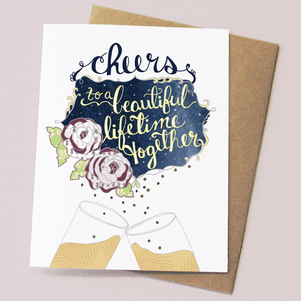Cheers Beautiful Life Together Card