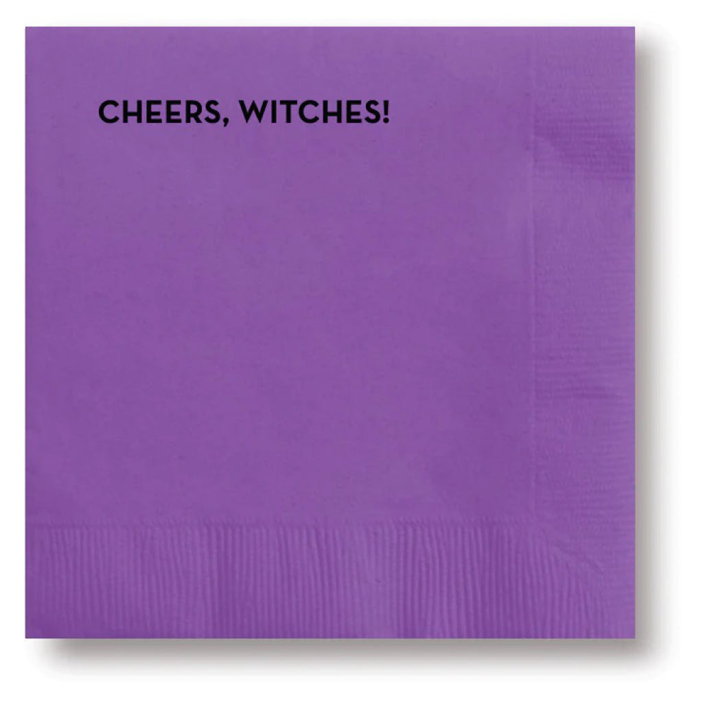 Cheers, Witches Cocktail Napkins.