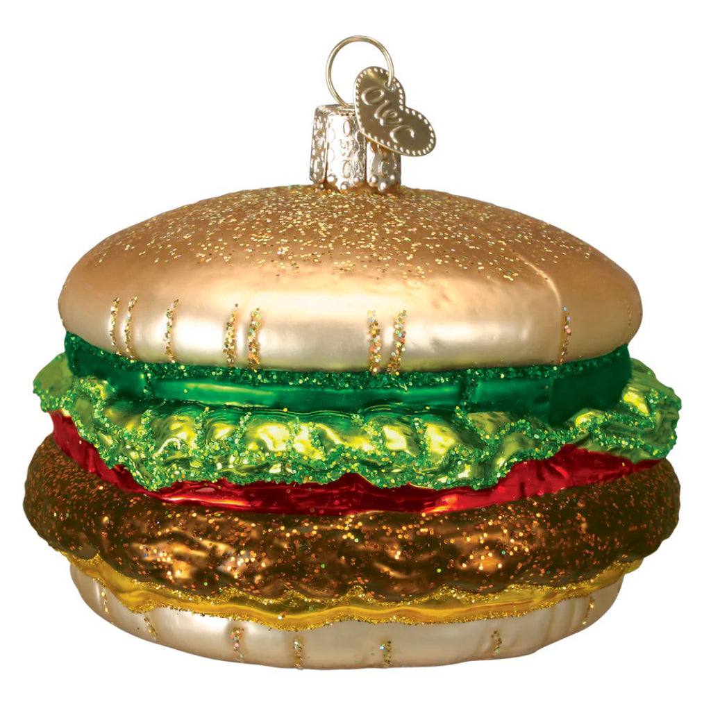Cheeseburger Ornament.