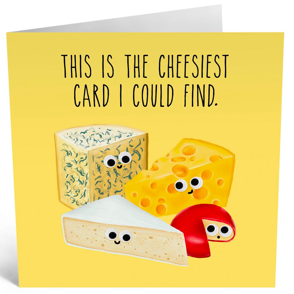 Cheesiest Card I Could Find Birthday Card