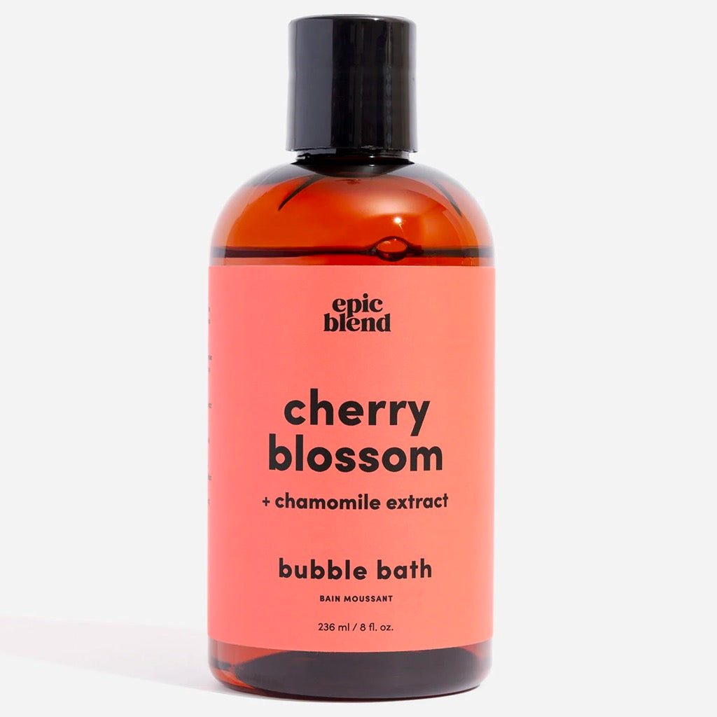 Cherry Blossom Bubble Bath.