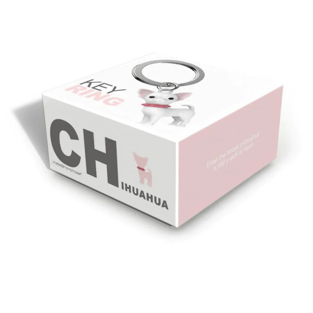 Chihuahua Keychain packaging.