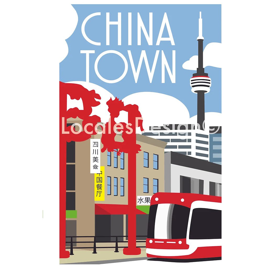 Chinatown Toronto Postcard.
