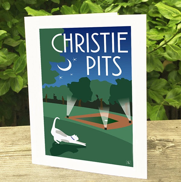 Christie Pits Toronto Greeting Card