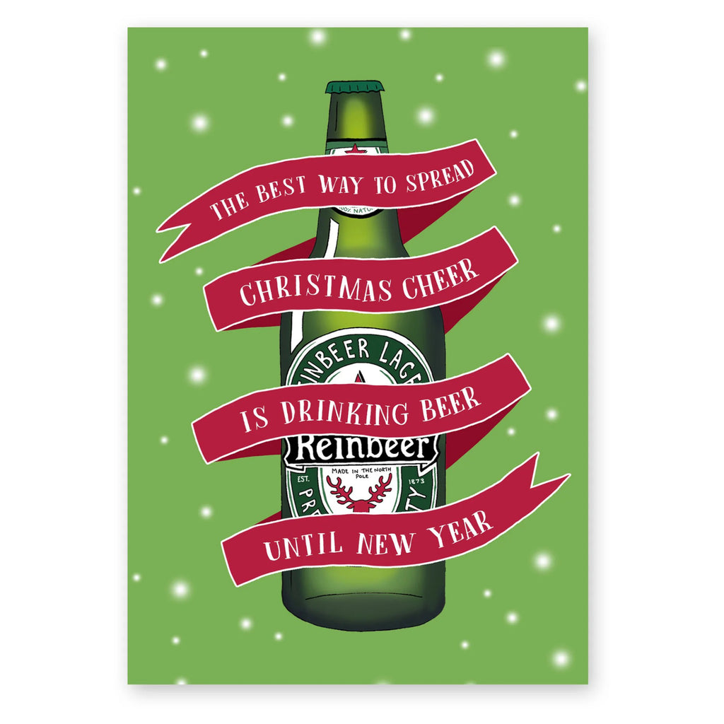 Christmas Beer Card