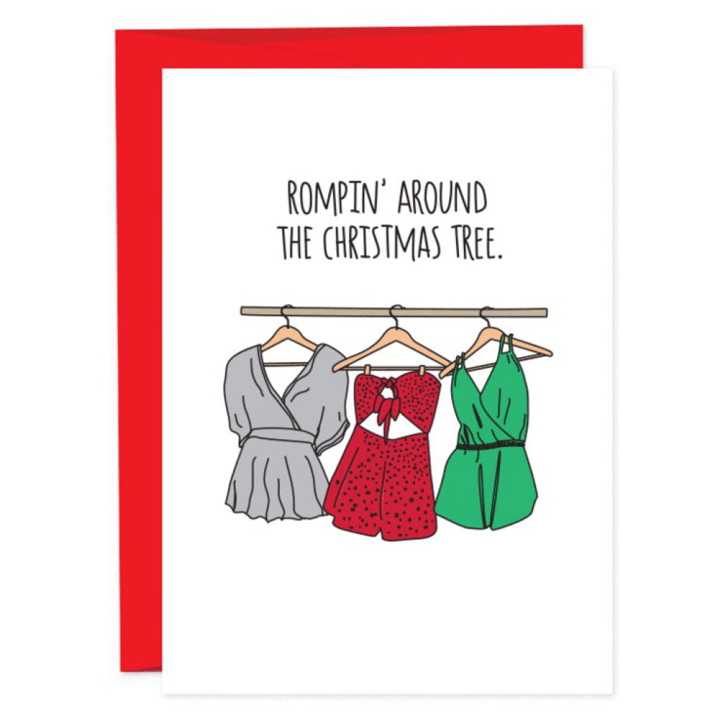 Christmas Rompers Card