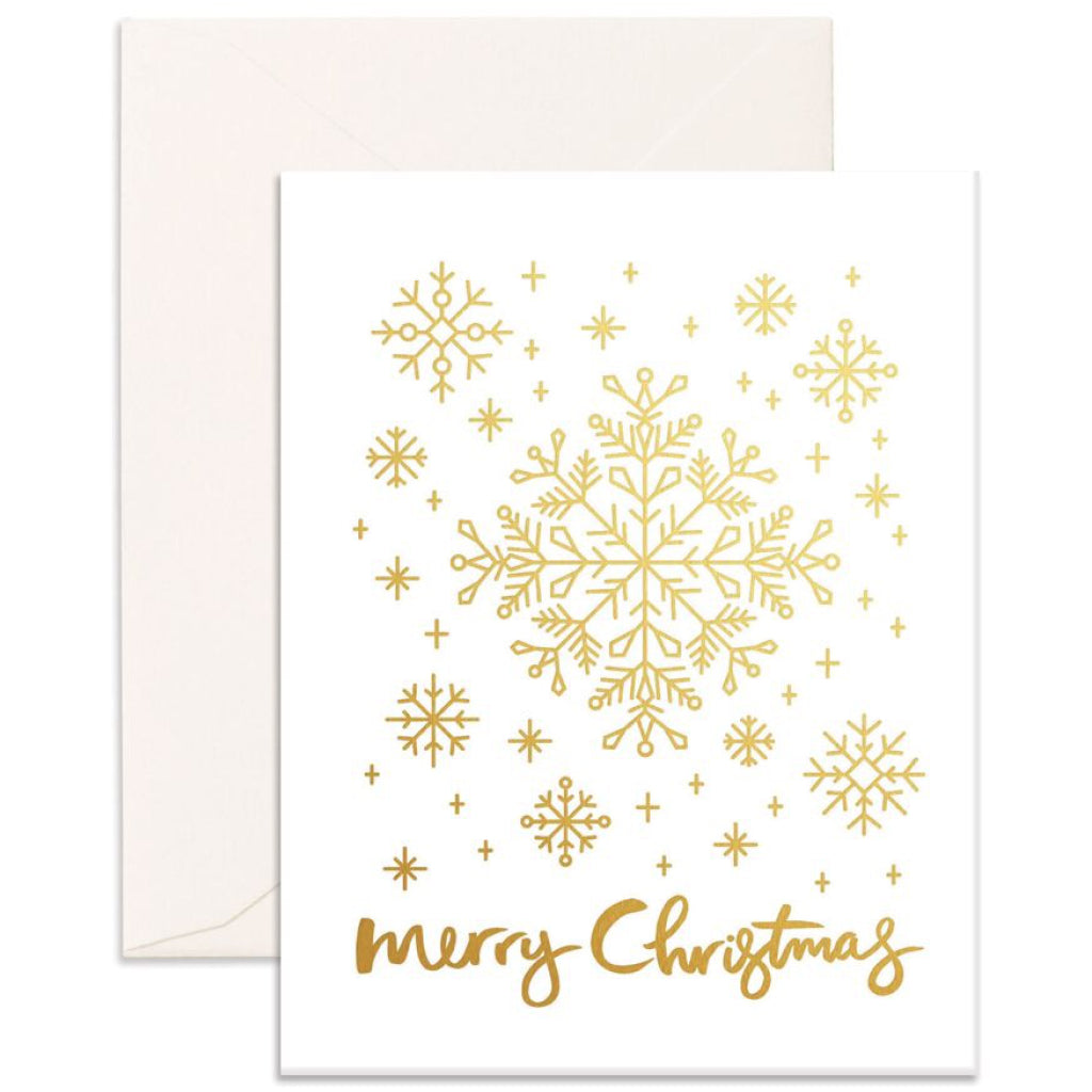 Christmas Snowflakes Card
