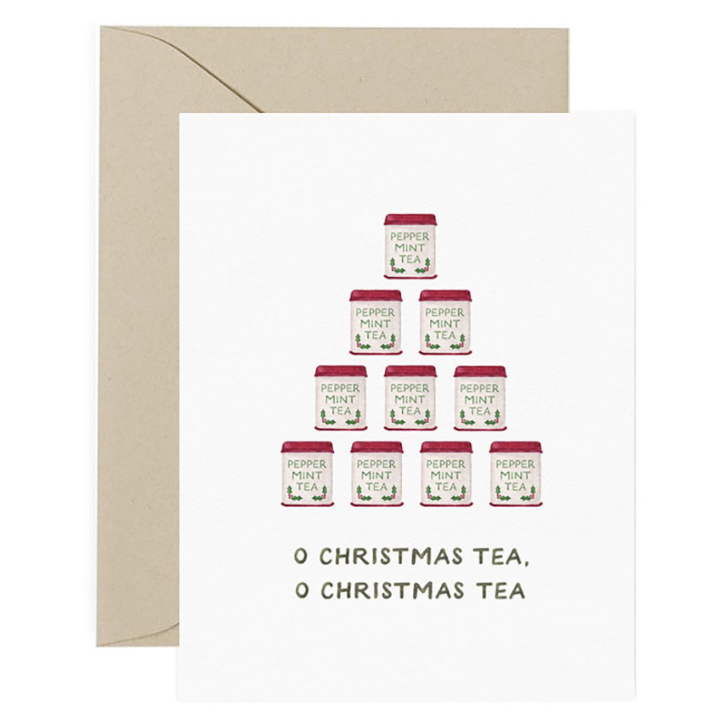 Christmas Tea Holiday Card
