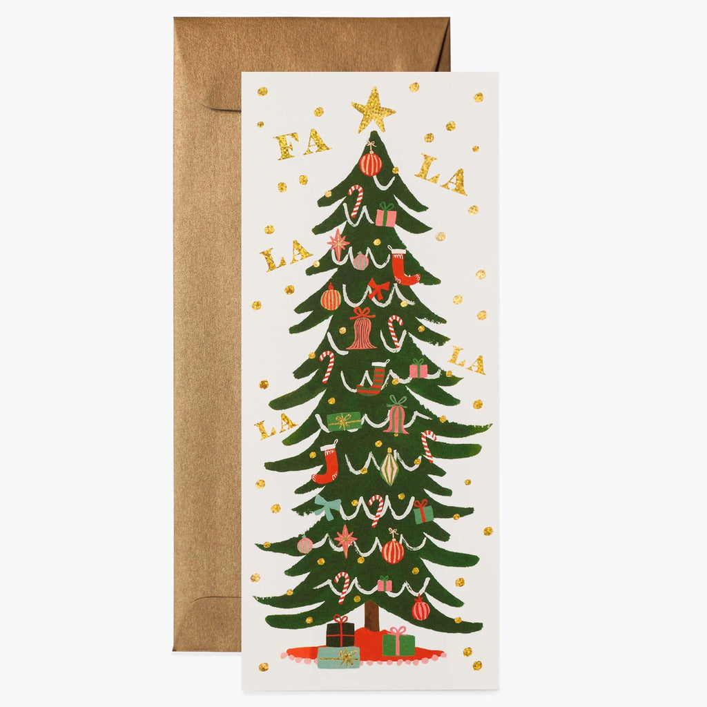 Christmas Tree No10 Card