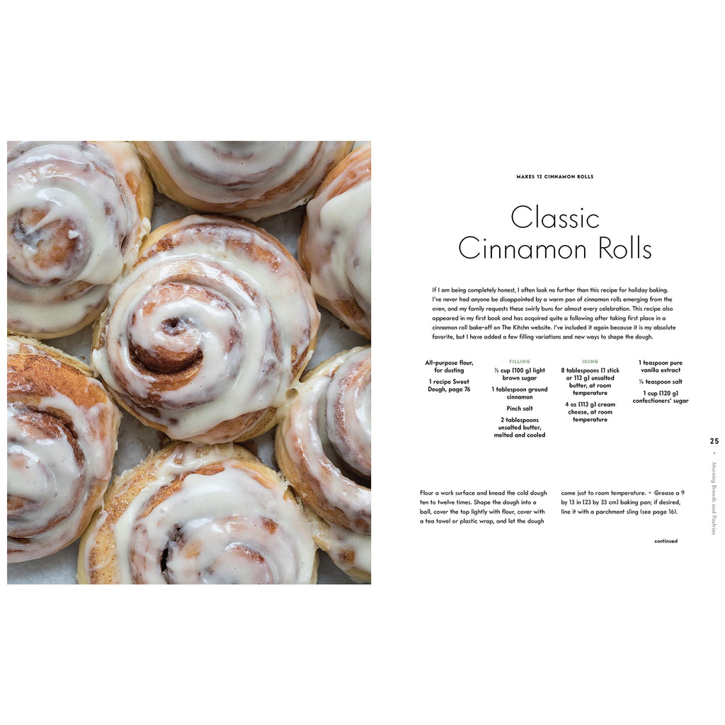Cinnamon rolls recipe.