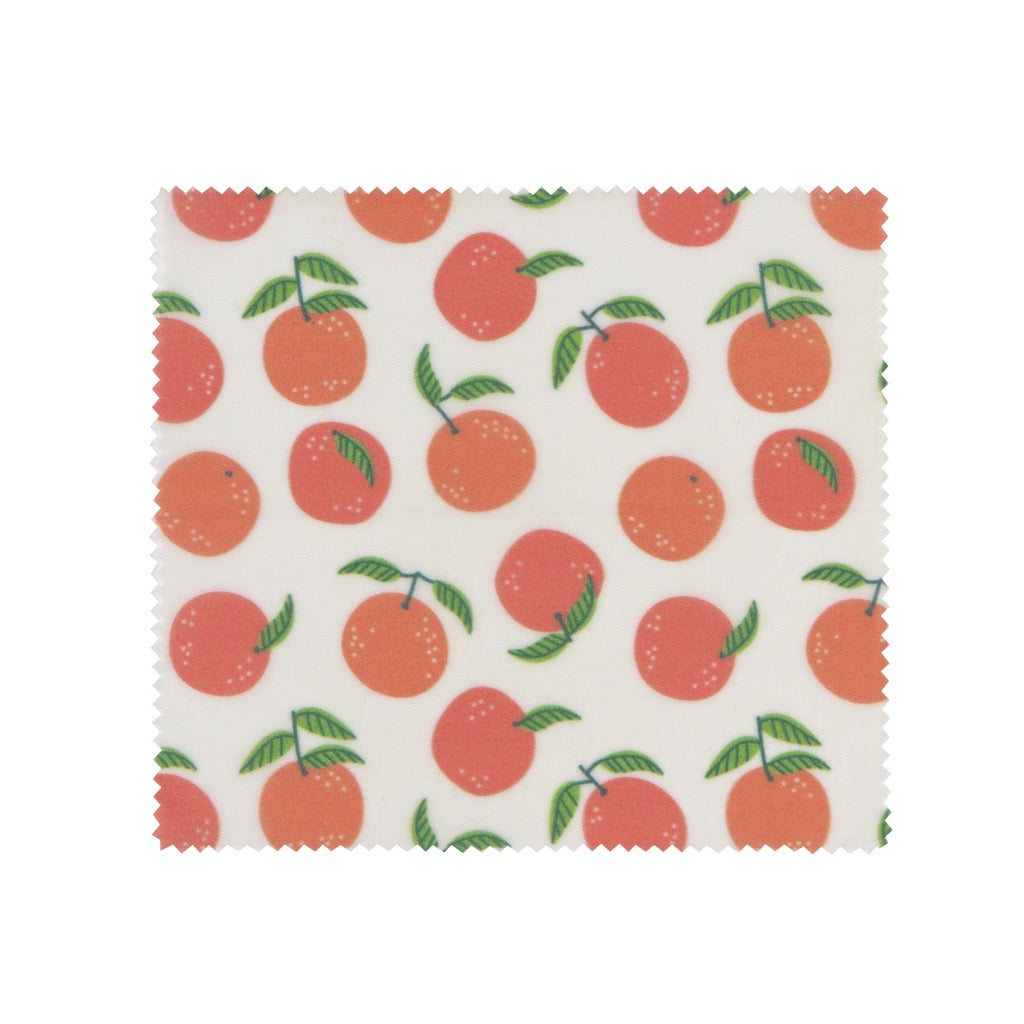 Citrus Beeswax Wraps Set of 3 Small