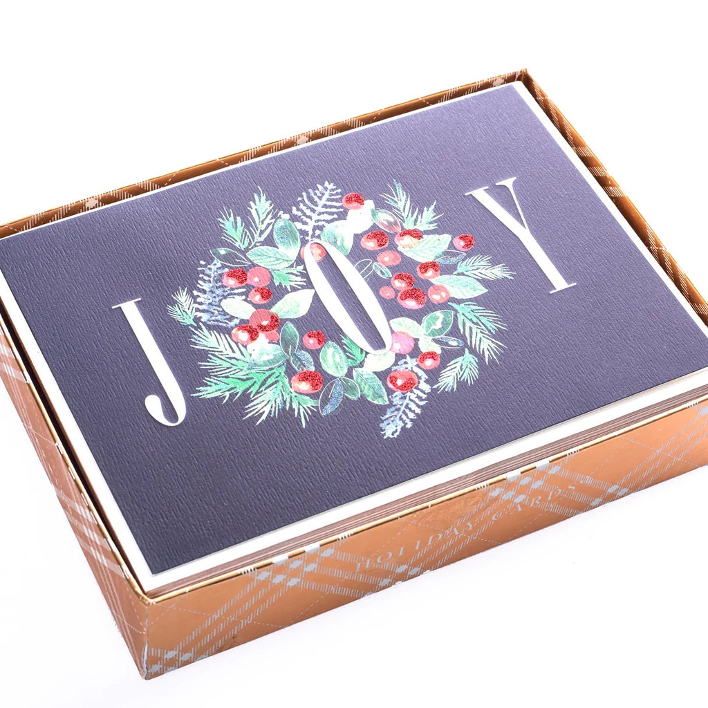 Classic Wreath Signature Boxed Cards Box