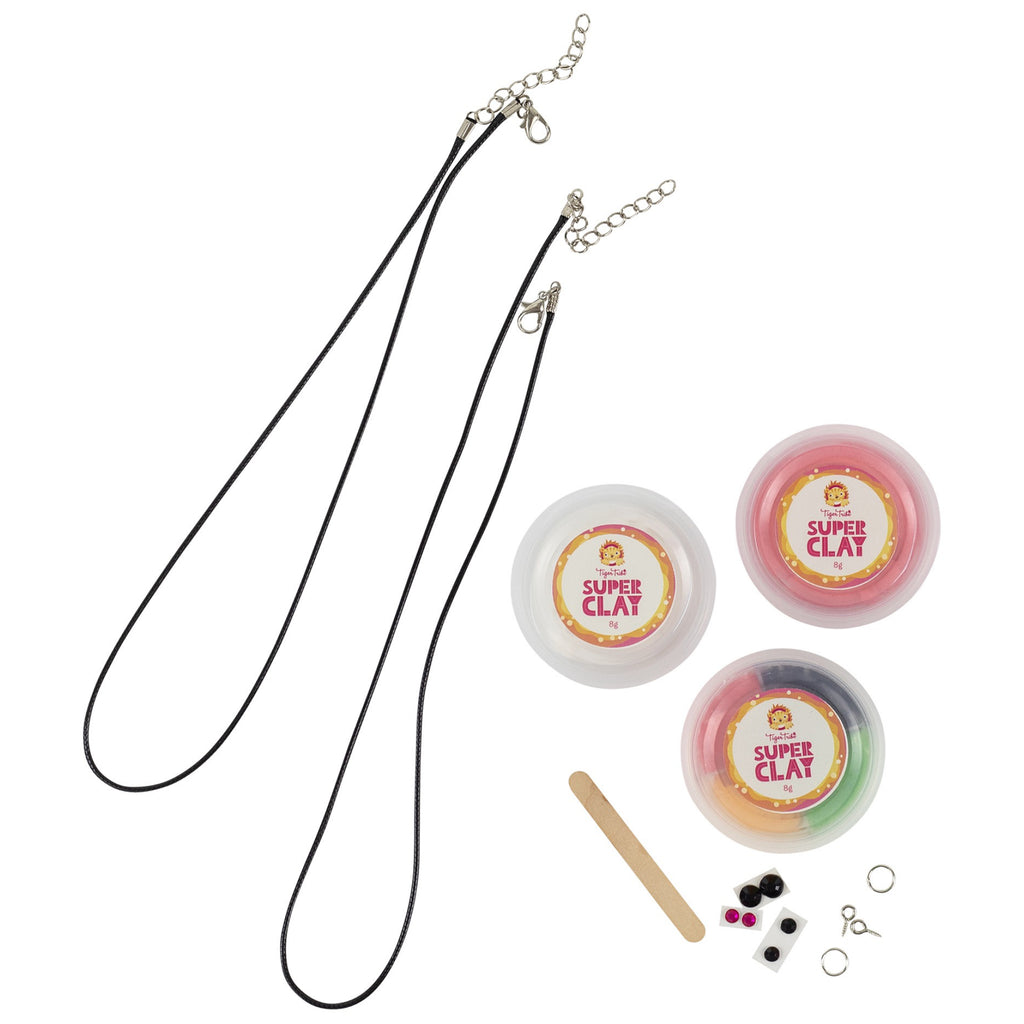 Clay Craft Sweeties Necklace package contents.
