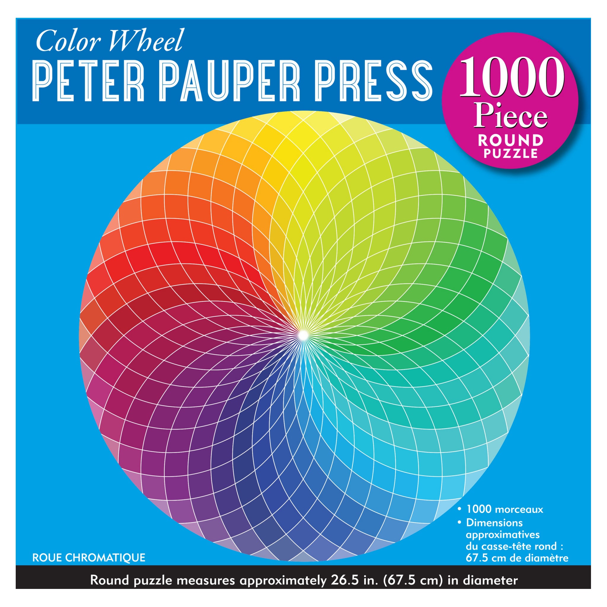 Color Wheel Round Puzzle | Peter Pauper Press – Outer Layer