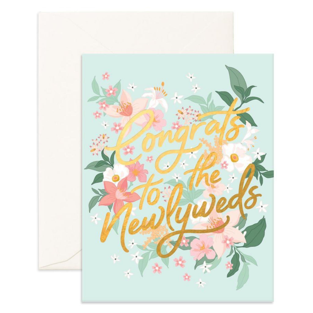 Congrats Newlyweds Bohemia Card | Fox & Fallow – Outer Layer