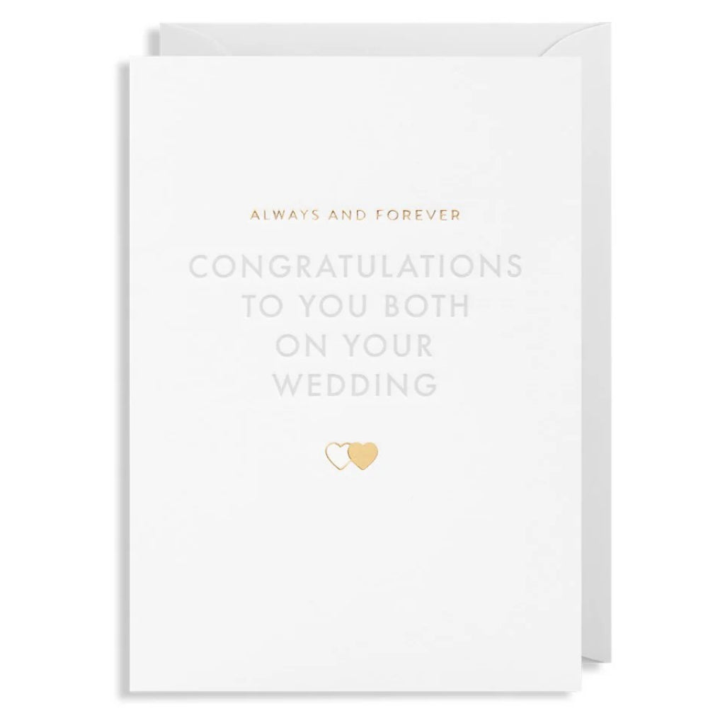 Congratulations To You Both Wedding Card