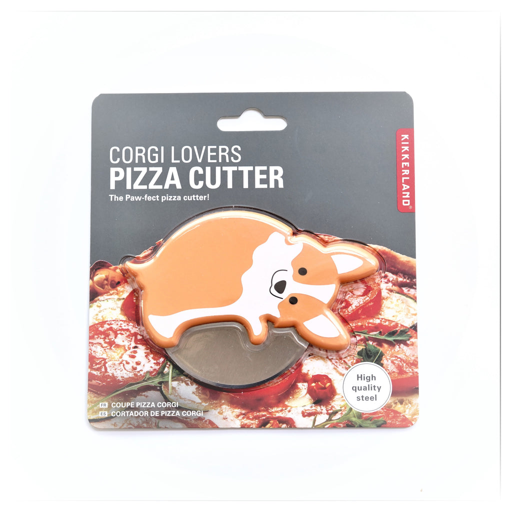 Corgi Lovers Pizza Cutter Packaging