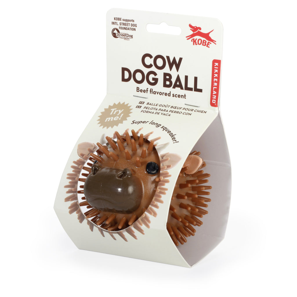 Cow Dog Ball Packaging