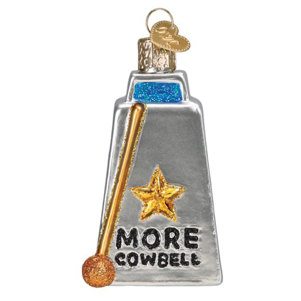 Cowbell Ornament.