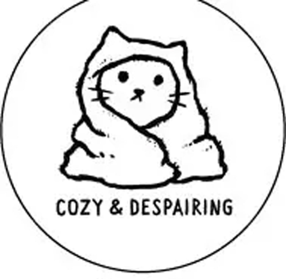 Cozy & Despairing Round Magnet.