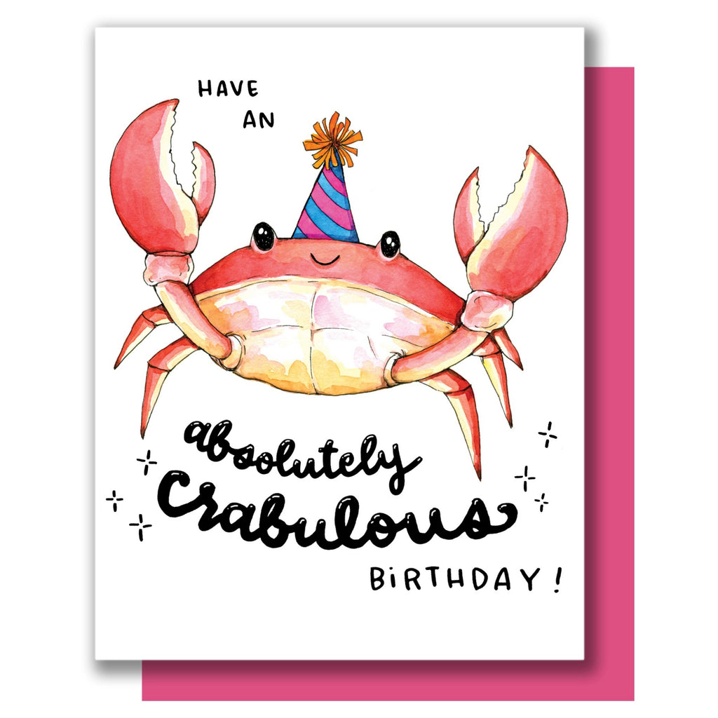 Crabulous Birthday Card