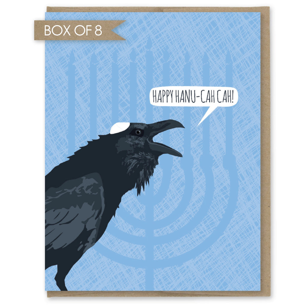 Crow Happy Hanu-Cah Cah Boxed Cards.