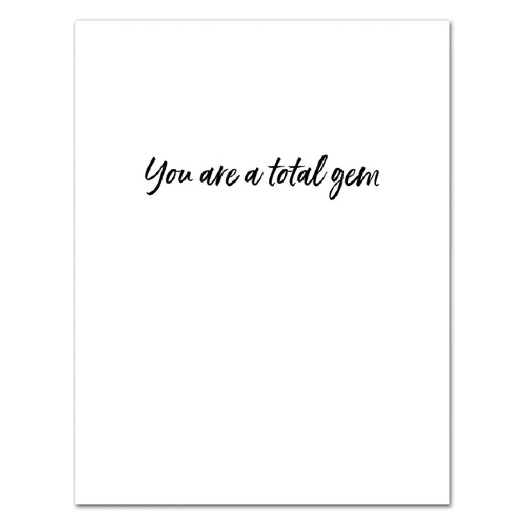 Crystals Mother's Day Card The Found Outer Layer