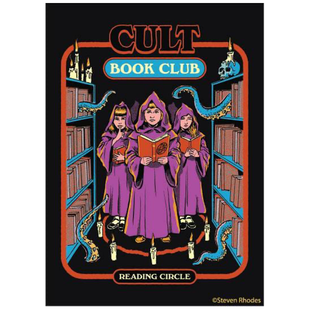 Cult Book Club Magnet.