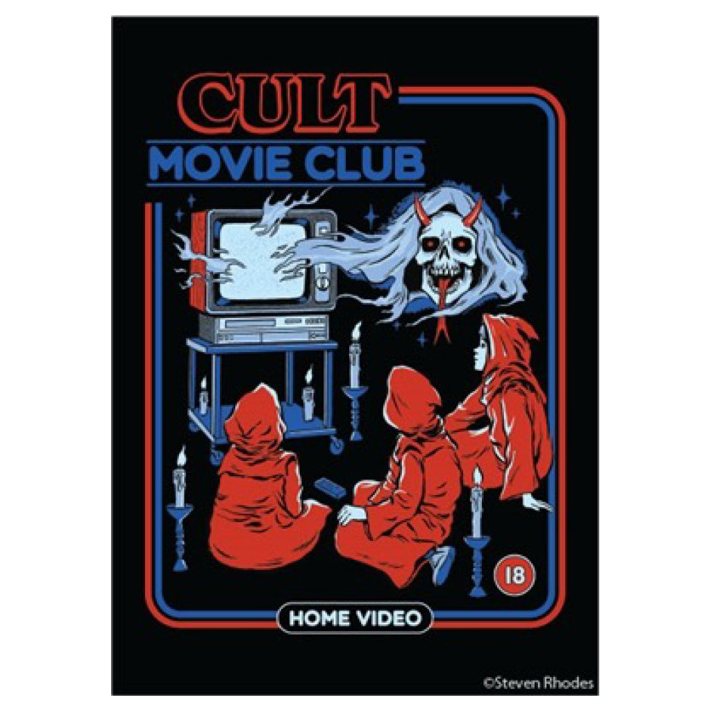 Cult Movie Club Magnet.