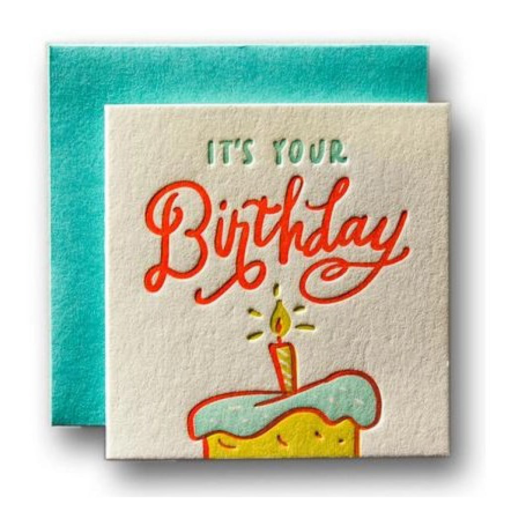 Cupcake Birthday Tiny Card