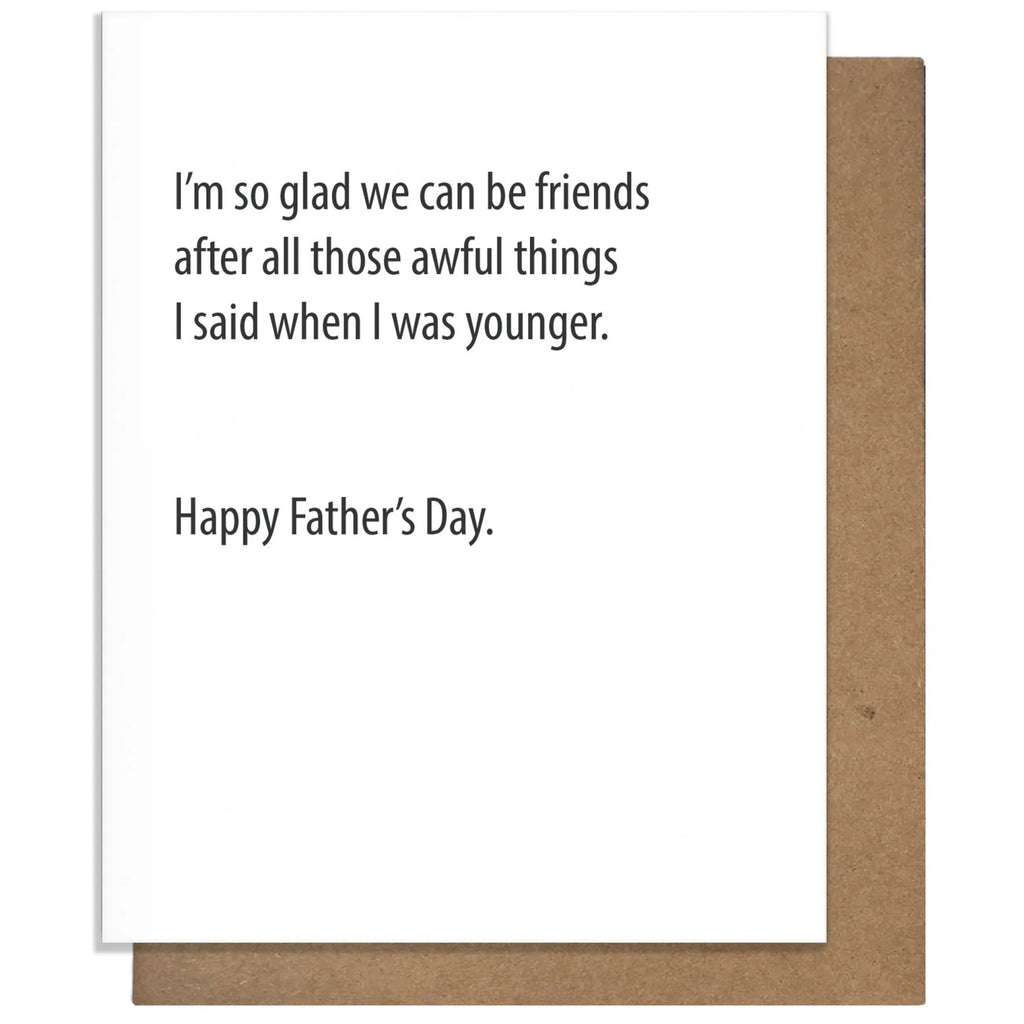 Dad Friends Father's Day Card.