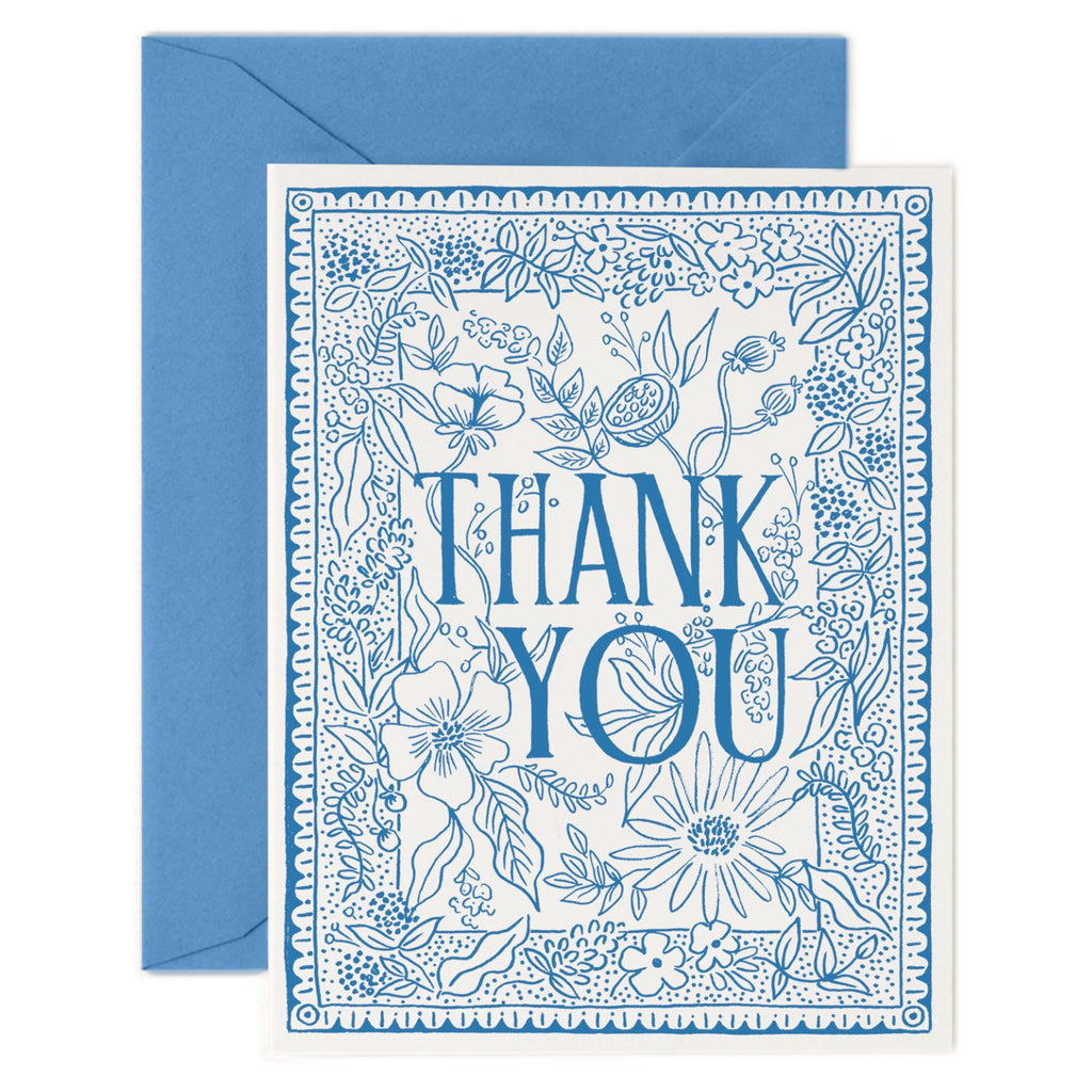 Delft Thank You Boxed Cards