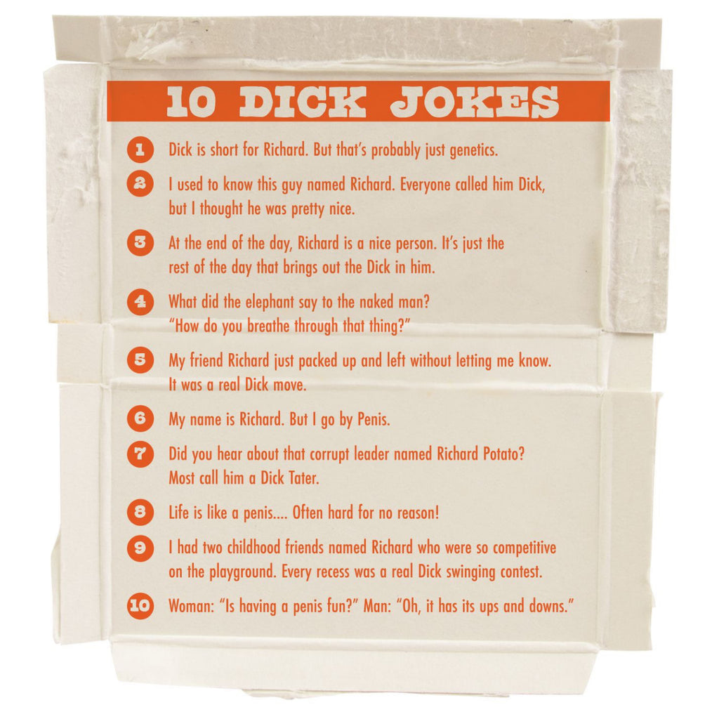 Dick Jokes Gum Inside