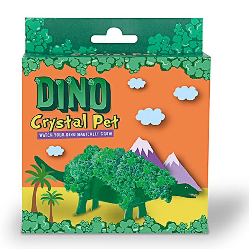 Dino Crystal Pet packaging.