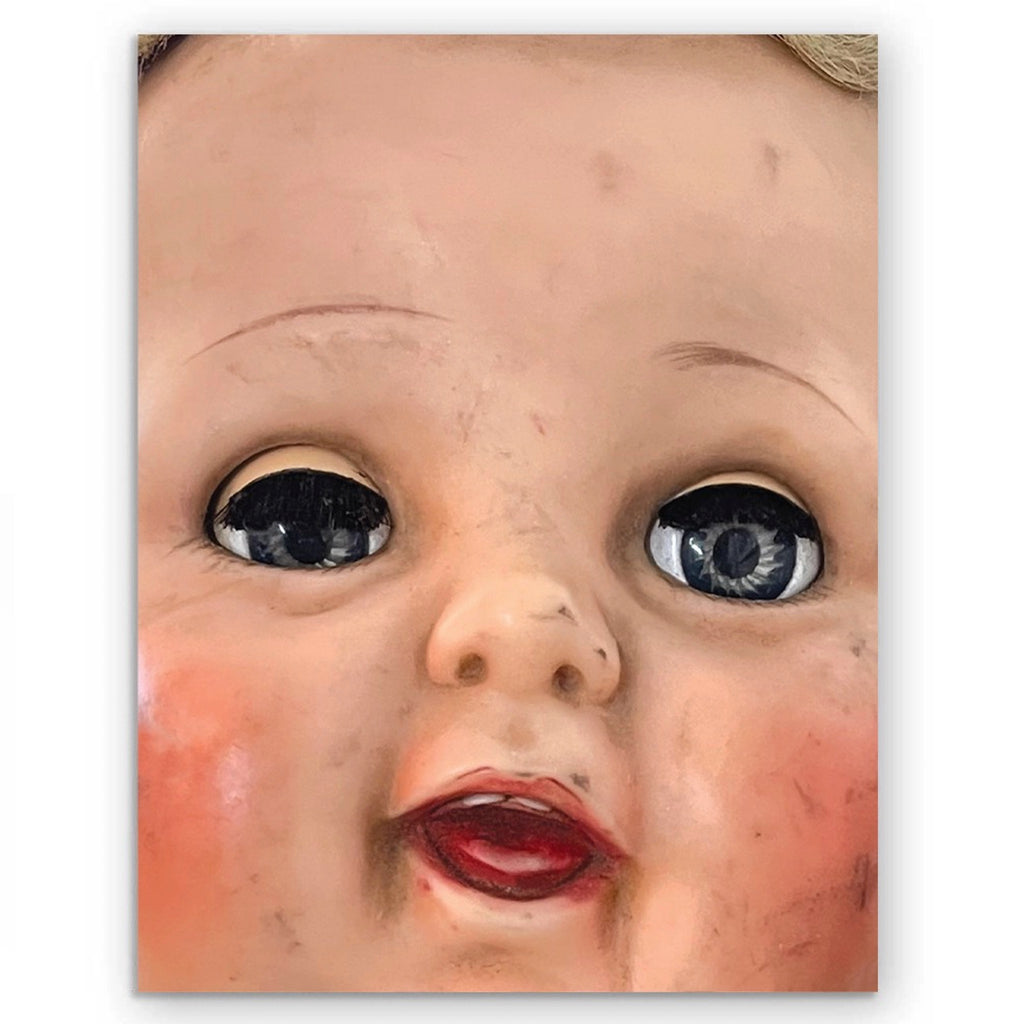 Ditch Doll Greeting Card.