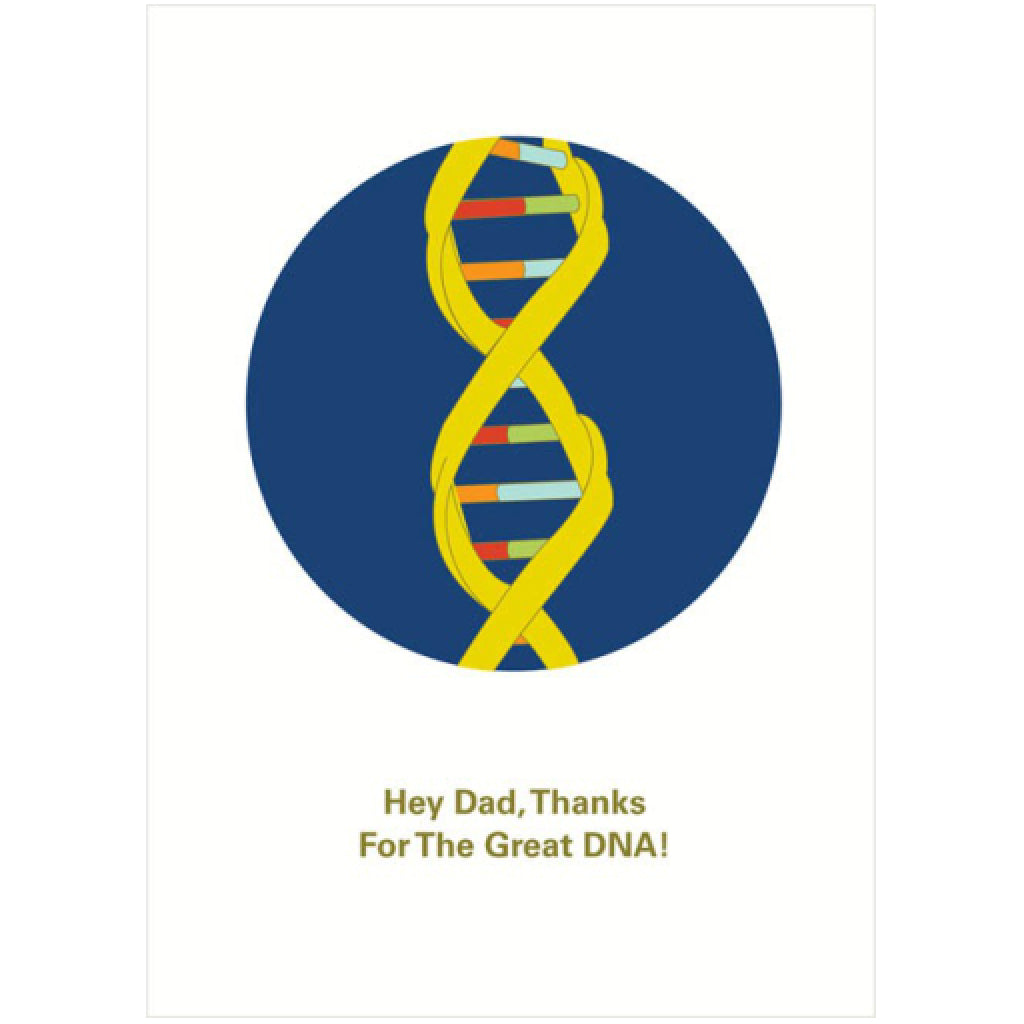 DNA Fathers Day Card
