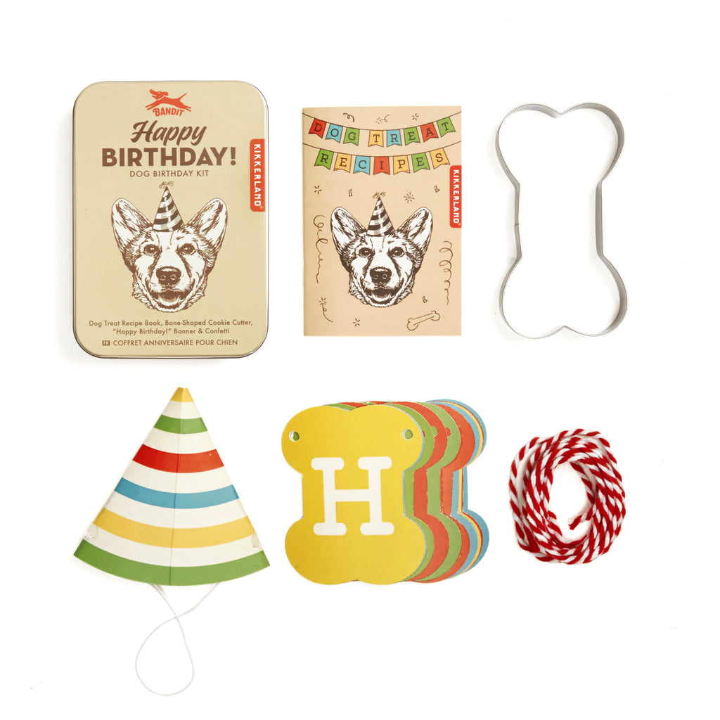 Dog Birthday Kit Contents