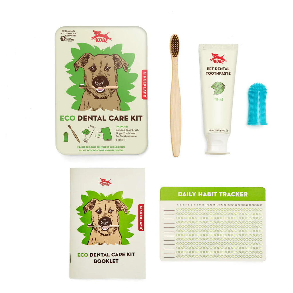 Dog Eco Dental Care Kit open.