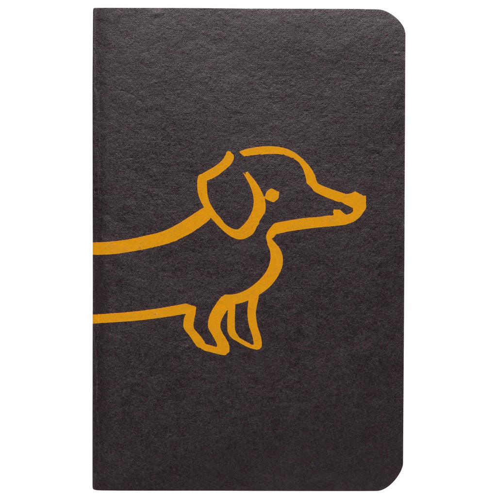 Dog Park Pocket Notebook with dog.