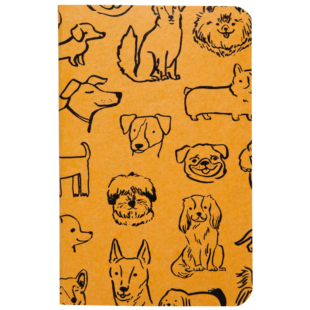 Dog Park Pocket Notebook with dogs.