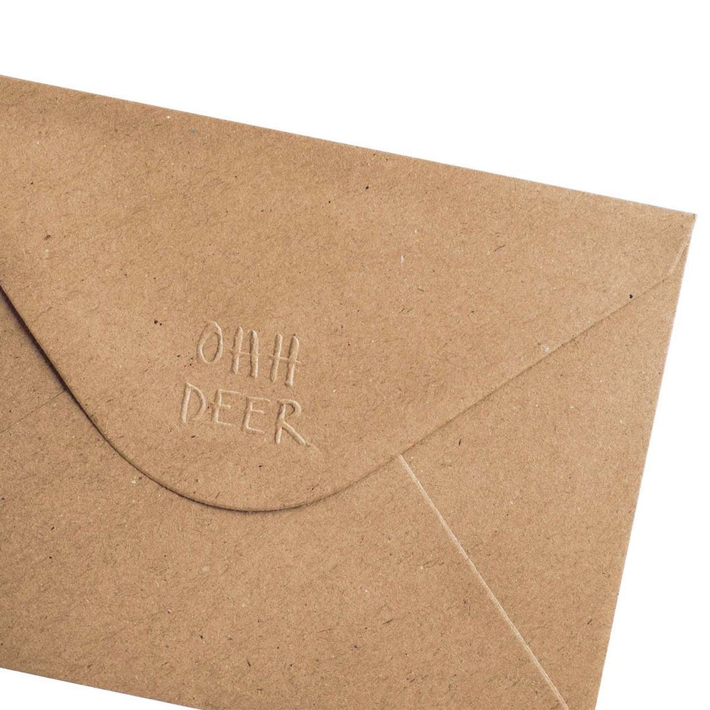 Dogs Are Stupid Greeting Card Envelope