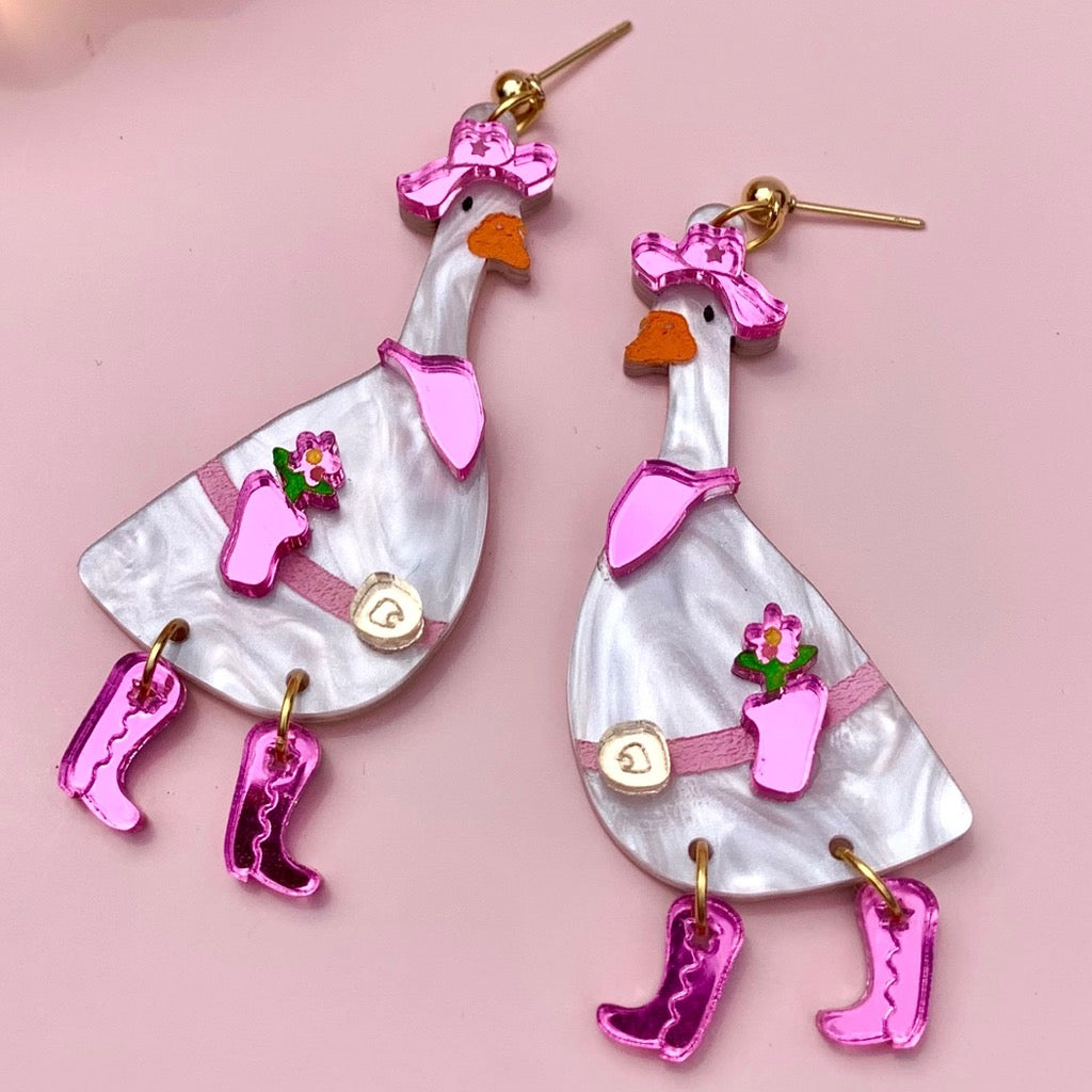 Dolly Goose Earrings.