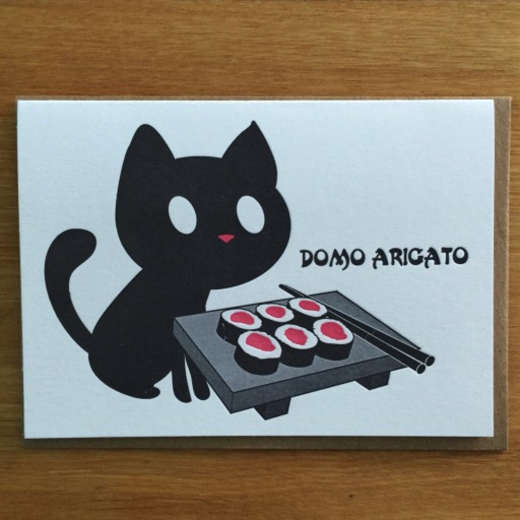 Domo Arigato Card