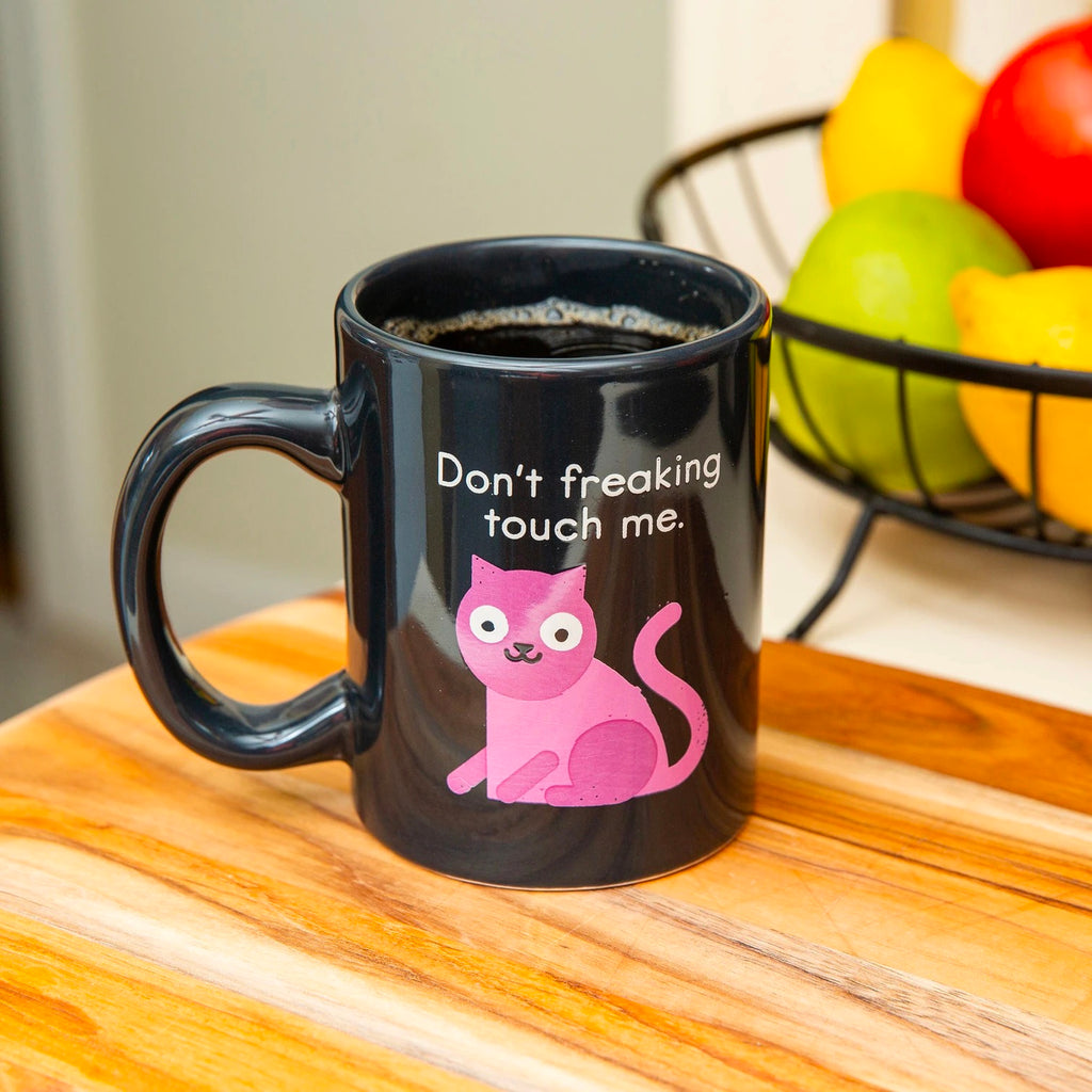 Dont Freaking Touch Me Mug Lifestyle